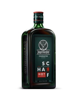 Jagermeister Scharf Heißer Ingwer