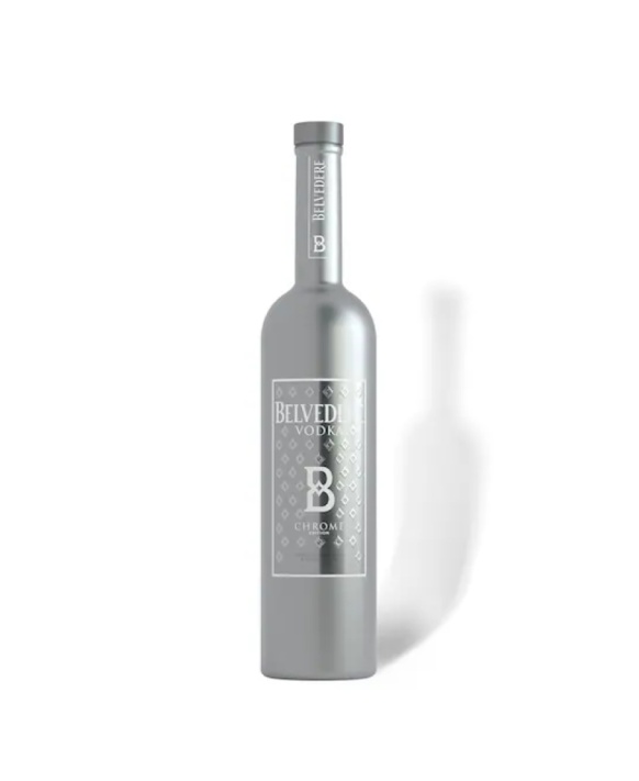 Vodka Belvedere Magnum Lumineux Chrome 40% 175cl