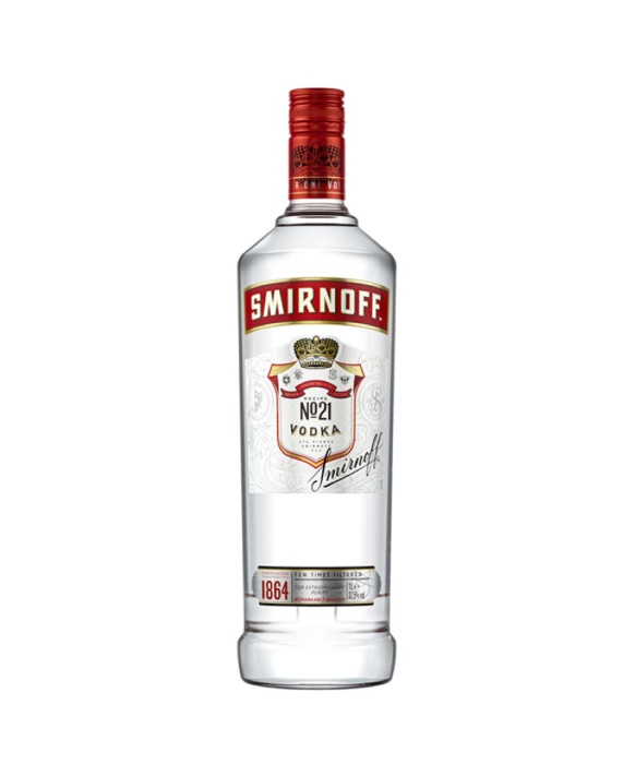 Vodka Smirnoff 21 Red Flasche 37,5% 70cl