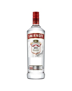 Vodka Smirnoff 21 Red Bouteille 37.5% 70cl