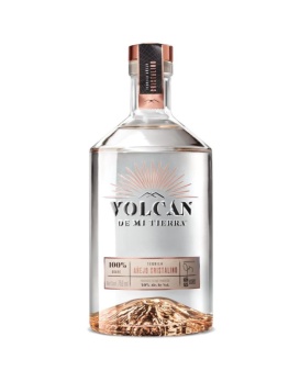 Tequila Volcan Leuchtende Kristallflasche 70cl 40%