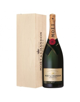 Champagner Moet & Chandon Imperial Magnum in Holzkiste 12% 150cl