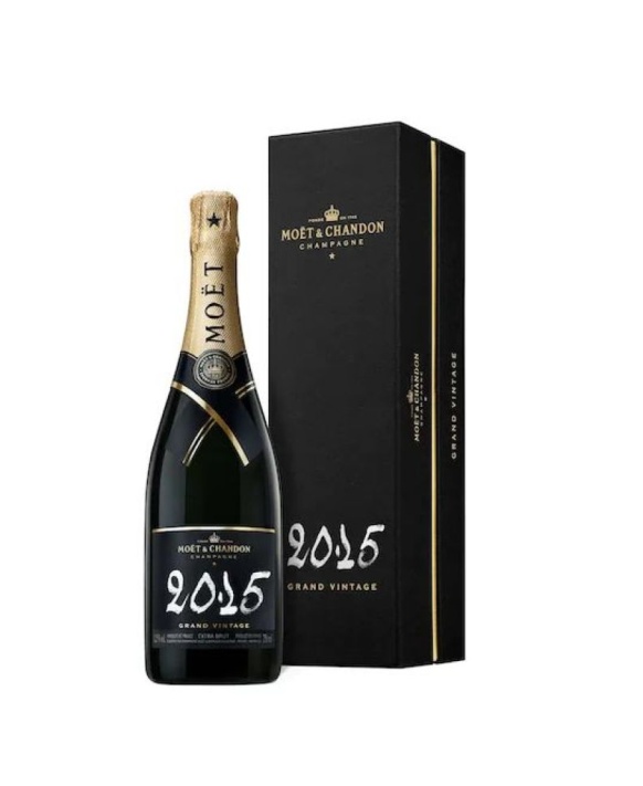 Champagner Moet & Chandon Grand Vintage 2015 Flasche in Hülle 12,5% 75cl