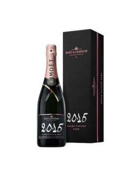 Champagne Moet & Chandon Grand Vintage Rose 2015 Bouteille Sous Étui 12.5% 75cl