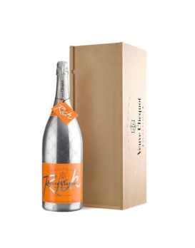 Champagner Veuve Clicquot Rich Jeroboam in Holzkiste 12% 300cl