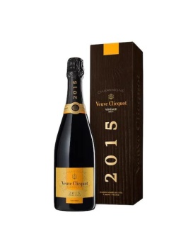 Champagner Veuve Clicquot Jahrgang 2015 Flasche in Hülle 12% 75cl