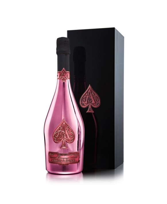 Champagne Armand de Brignac Rose Jéroboam sous pochon 12.5% 300cl