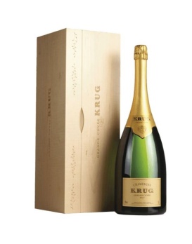 Champagne Krug Grand Cuvee Jéroboam sous caisse bois Edition 161 12% 300cl