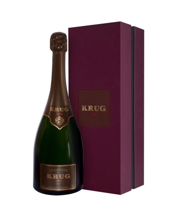 Champagne Krug Vintage 2008 Bouteille sous coffret 12.5% 75cl