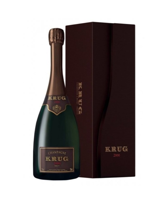 Champagner Krug Vintage 2000 Flasche in Geschenkbox 12% 75cl