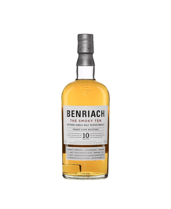 Whisky BenRiach 10Y Smoky Ten 70 cl 46%