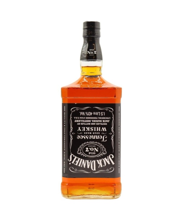 Whiskey Jack Daniel's Old N°7 1,5 L Etiquette Inversée 40%