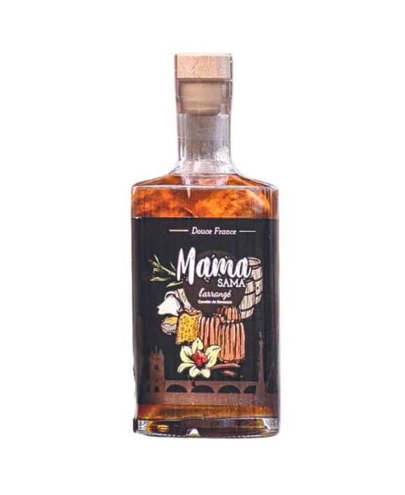 Arrangierter Rum Mama Sama Sama Canelés de Bordeaux 70 cl 32%.
