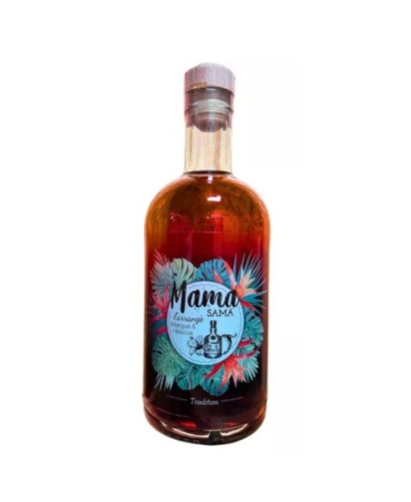 Arrangierter Rum Mama Sama Mango und Hibiskus 70 cl 12%