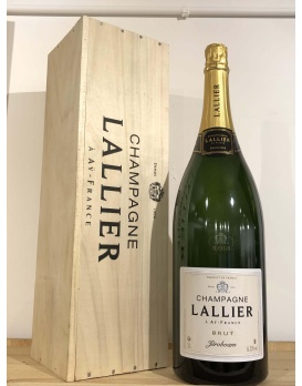 Champagne Lallier Réflexion Series R.015 Holzkiste mit 1 Jeroboam 3l 12,5%