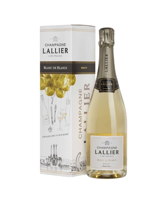 Champagne Lallier Blanc de Blancs Brut étui 1,5l 12,5%