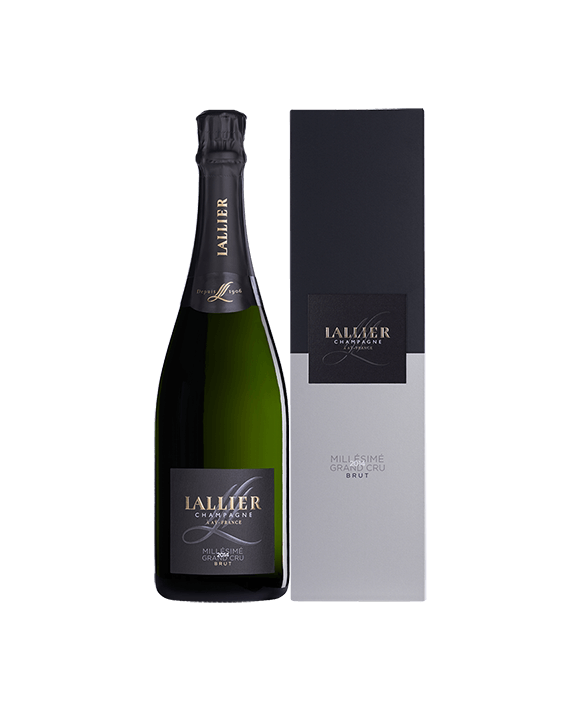 Champagner Lallier Millésime Grand Cru Brut Kiste 2014 75cl 12,5%