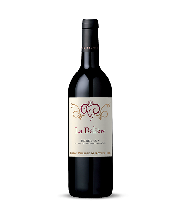 Vin Baron Philippe de Rothschild La Bélière Bordeaux rouge AOC Bordeaux 2021 75cl 13,5%