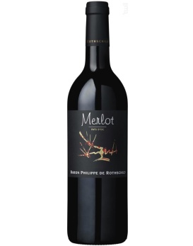 Vin Baron Philippe de Rothschild Vin de Cépages Merlot Vin de Pays d'Oc 2021 75cl 14%