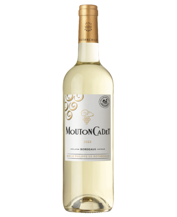 Vin Baron Philippe de Rothschild Mouton Cadet Blanc - certifié HVE 3 AOC Bordeaux 2022 75cl 13%