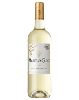 Vin Baron Philippe de Rothschild Mouton Cadet Blanc - certifié HVE 3 AOC Bordeaux 2022 75cl 13%