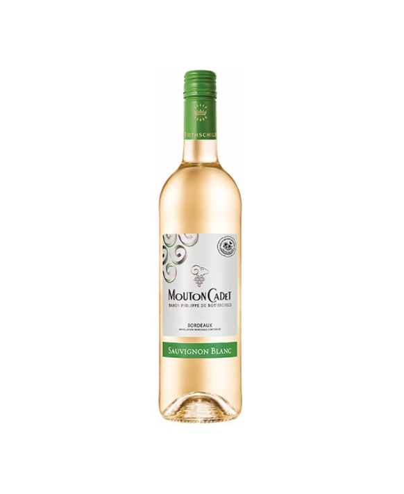 Baron Philippe de Rothschild Mouton Cadet Sauvignon Blanc Wein – (HVE 3 zertifiziert) AOC Bordeaux 2022 75cl 12%