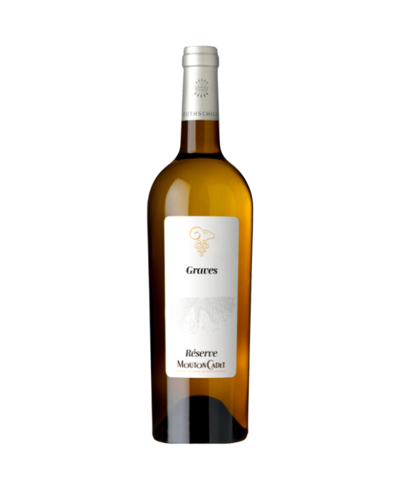 Vin Baron Philippe de Rothschild Réserve Mouton Cadet AOC Graves blanc 2022 75cl 12,5%