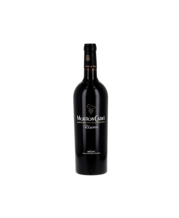 Vin Baron Philippe de Rothschild Réserve Mouton Cadet sous étui AOC Médoc 2016 75cl 13,5%