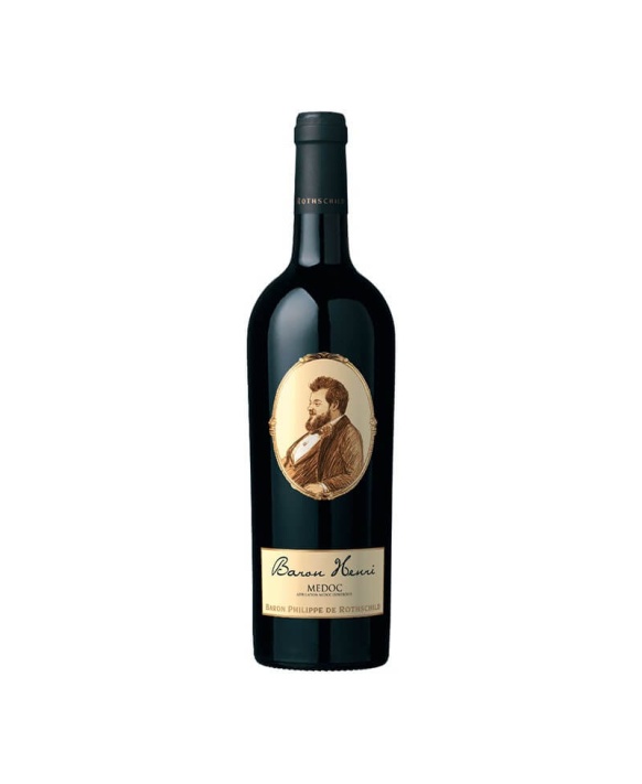 Vin Baron Philippe de Rothschild Baron Henri AOC Médoc 2018 75cl 14%