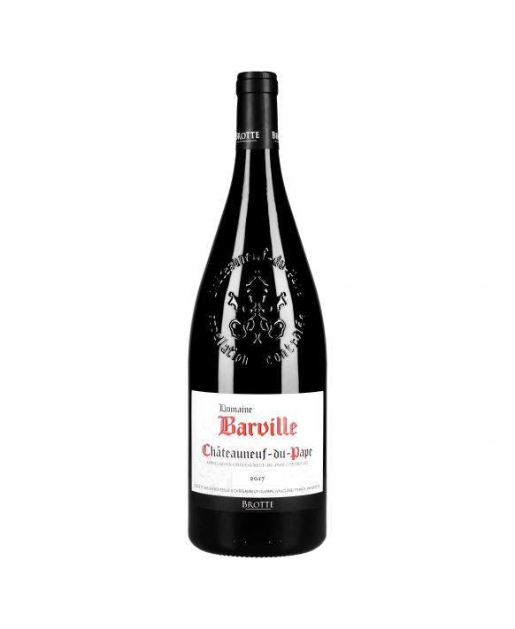 Wein Domaine Barville rot CT3, AOC Châteauneuf du Pape 2017 1,5l 15%