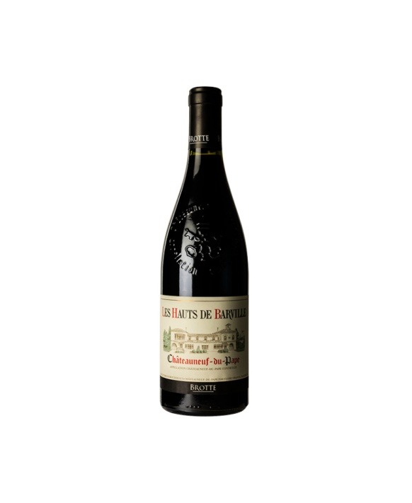 Rotwein Les Hauts de Barville, AOC Châteauneuf du Pape 2020 75cl 15%