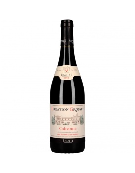 Vin Création Grosset rouge, AOC Cairanne 2020 75cl 14,5%