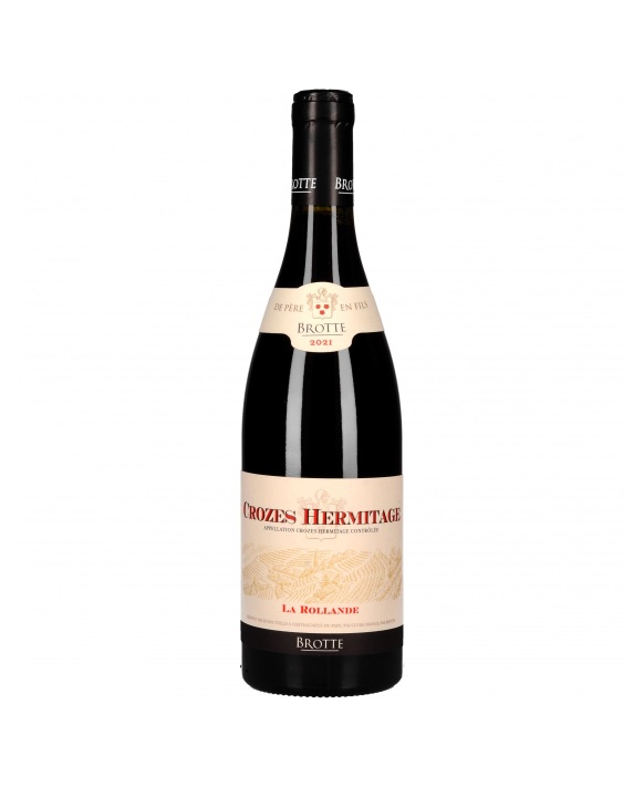 La Rollande Rotwein, AOC Crozes Hermitage 2021 75cl 12,5%