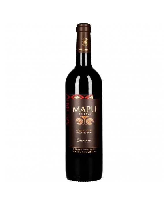 Mapu Reserva Wein - roter Carmenere 2021 75cl 13%