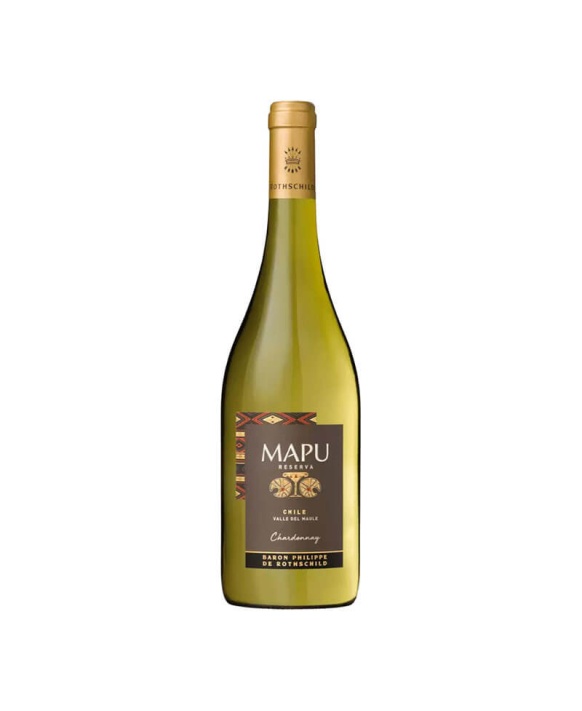 Mapu Reserva Wein - weißer Chardonnay 2021 75cl 14%