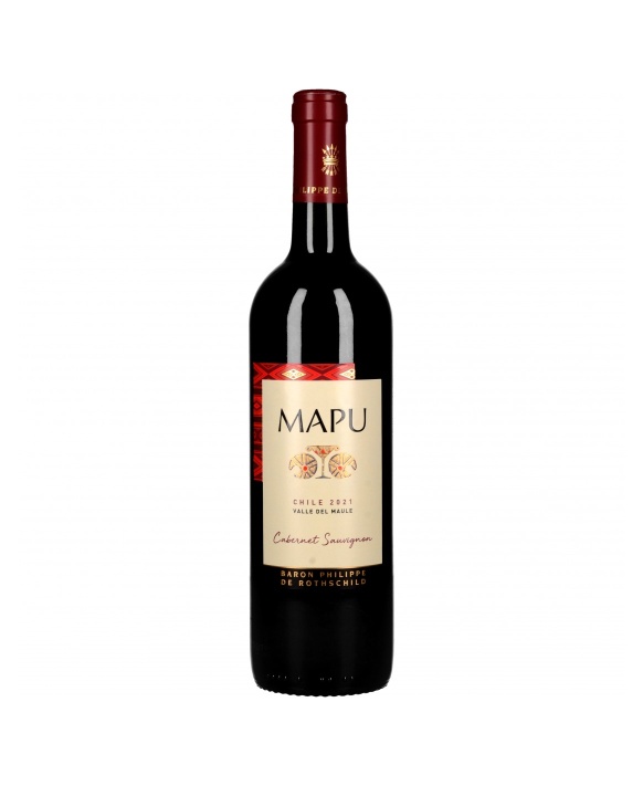 Mapu-Wein - roter Cabernet Sauvignon 2021 75cl 13%