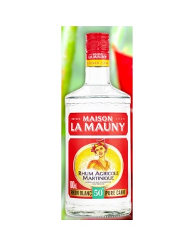 La Mauny House Rum White Agricole Rum 1l 50%