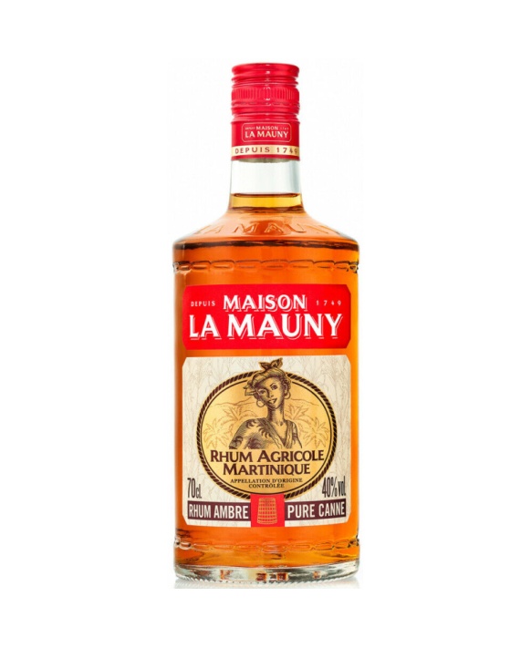 La Mauny House Rum Agricole Amber Rum 40 70cl 40%