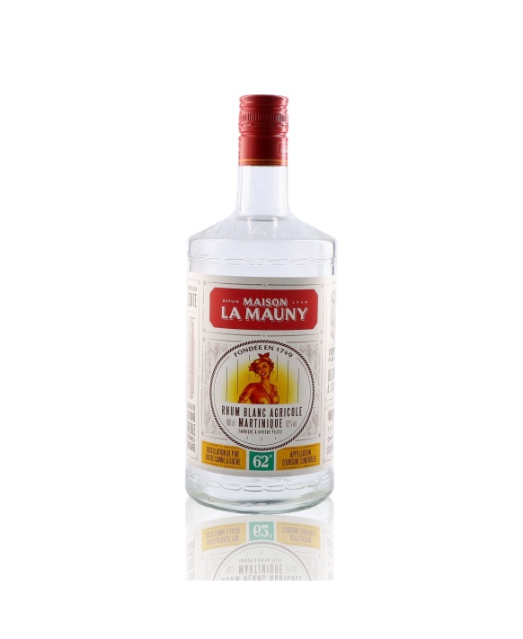 Rhum Maison La Mauny Blanc 62% 1l 62%