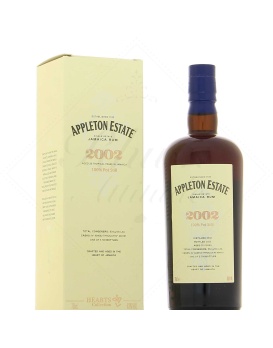 Rhum Appleton Hearts Collection 2002 Etui 70cl 63%