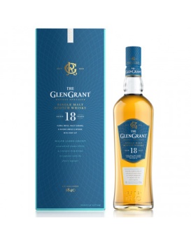 The Glen Grant - Single Malt Scotch Whisky - Speyside 18 Jahre Box 70cl 43%