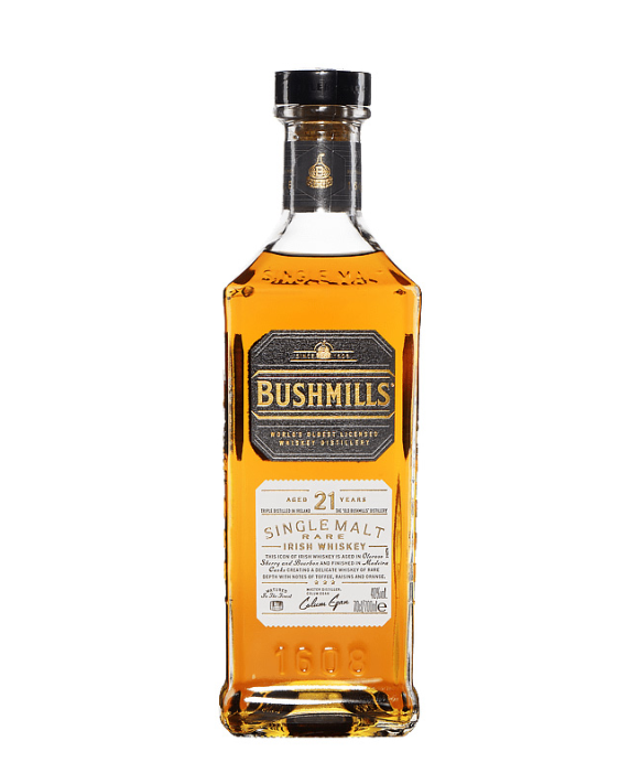 Bushmills Whisky 21 Jahre - Single Malt 70cl 40%