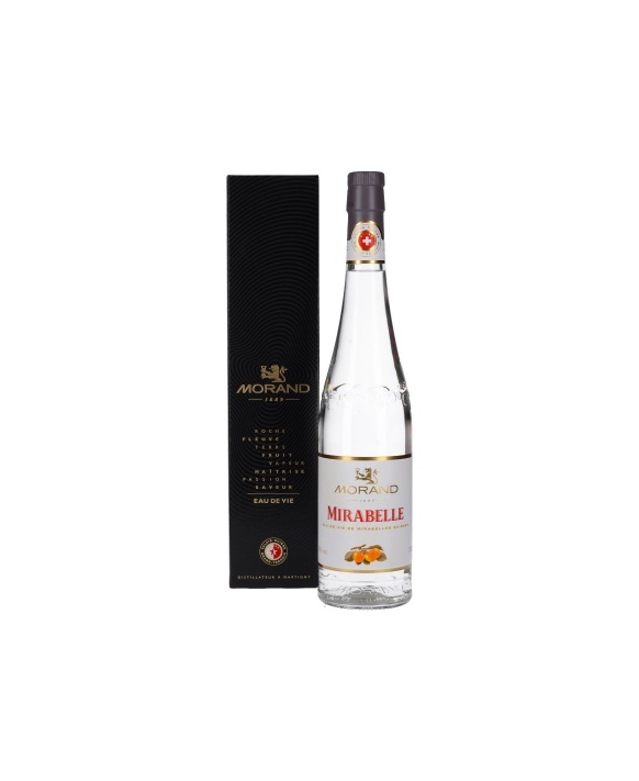 Eau de vie Morand Mirabelle Kiste 70cl 43%