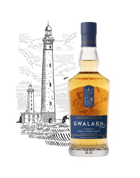 BRETON Gwalarn Blend Whisky + Kiste 70cl 40%