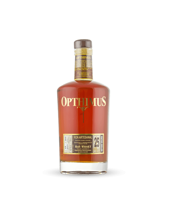 Rhum Opthimus 25 Ans - Finition Single Malt 70cl 43%