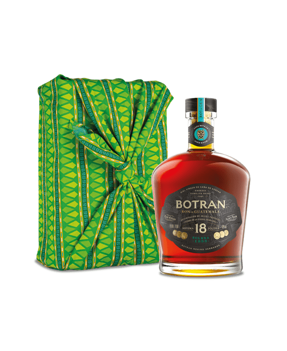 Rhum Botran N°18 Coffret Étoffe Maya 70cl 40%