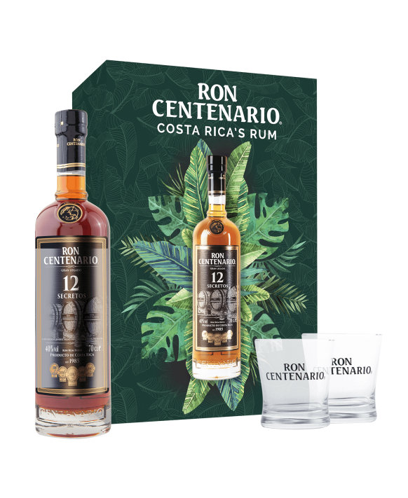 Rhum Centenario 12 Ans Coffret 70cl 40%