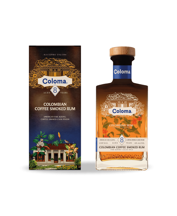 Rum Coloma Kaffee geräuchert 70cl 42%