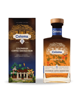 Rum Coloma Kaffee geräuchert 70cl 42%