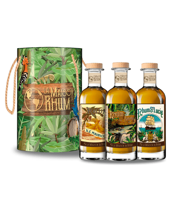 Rhum La Maison Du Rhum Coffret Découverte 60cl 45%